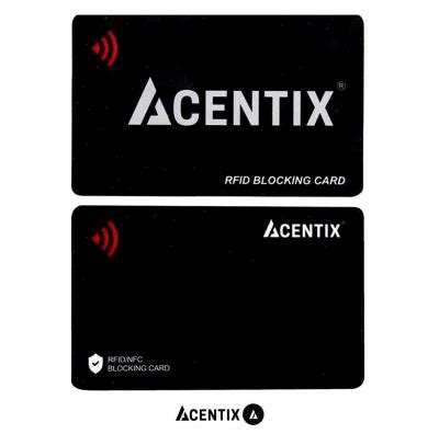 acentix rfid blocking card review|rfid blocking credit card fraud.